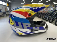 Шлем кроссовый HETOSHI UFD XD1-43 цв. Бело-сине-красно-желтый р. M 