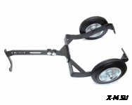 Тележки под лыжи (подкаты маленье крепятся к лыжам) снегохода +комплект крепежа 